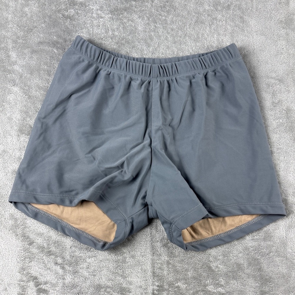 Patrick J Shorts Womens M Dance Athletic Gray Solid Performance EUC